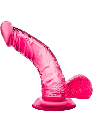 B Yours Sweet N' Hard 8 Dildo with Balls 6.5in - Pink