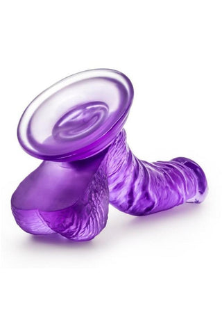 B Yours Sweet N' Hard 8 Dildo with Balls 6.5in - Blue