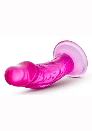 B Yours Sweet N' Small Dildo with Suction Cup 6.5in - Pink