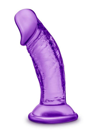 B Yours Sweet N' Small Dildo with Suction Cup 4.5in - Blue