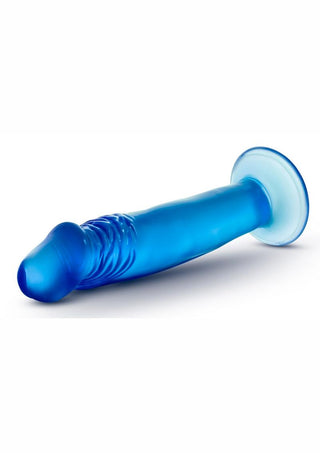 B Yours Sweet N' Small Dildo with Suction Cup 6.5in - Blue