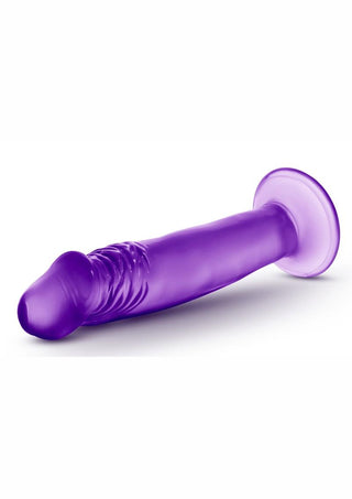 B Yours Sweet N' Small Dildo with Suction Cup 6.5in - Blue