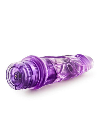 B Yours Vibe 3 Vibrating Dildo 7.25in - Pink