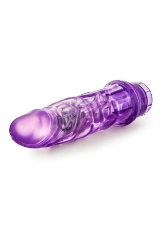 B Yours Vibe 3 Vibrating Dildo 7.25in - Pink