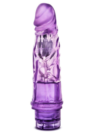 B Yours Vibe 3 Vibrating Dildo 7.25in - Pink