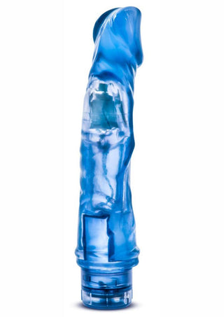 B Yours Vibe 6 Vibrating Dildo 9in - Pink