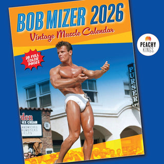 Peachy Kings / Kweer Cards - Bob Mizer Physique Pictorial  2026 Calendar
