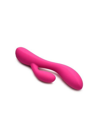 Bang! 10X Flexible Rechargeable Silicone Rabbit - Purple
