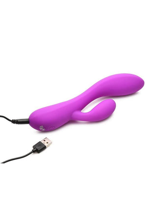 Bang! 10X Flexible Rechargeable Silicone Rabbit - Pink
