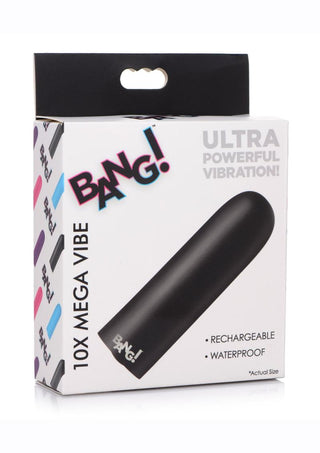 Bang! 10X Rechargeable Vibrating Bullet - Pink