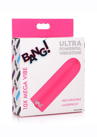 Bang! 10X Rechargeable Vibrating Bullet - Purple