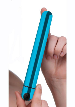 BANG! - 10X Slim Metallic Bullet - Blue
