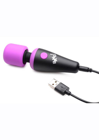 Bang! 10X Vibrating Mini Rechargeable Silicone Wand Massager - Pink
