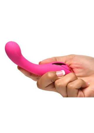 Bang! G-Spot Rechargeable Silicone Vibrator - Purple