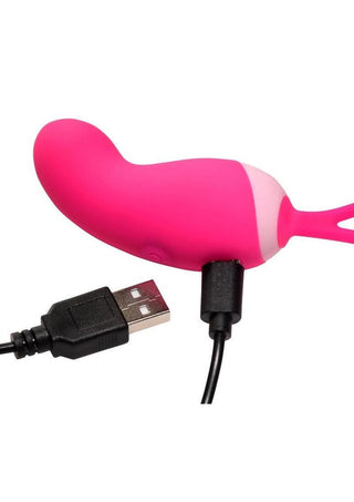 BANG! - Silicone Mini Vibe w/ Remote - Pink