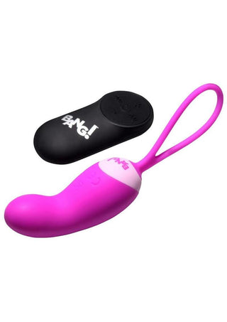 BANG! - Silicone Mini Vibe w/ Remote - Pink