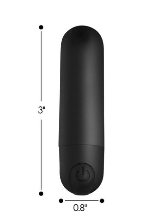 Bang! Vibrating Bullet with Remote Control - Pink