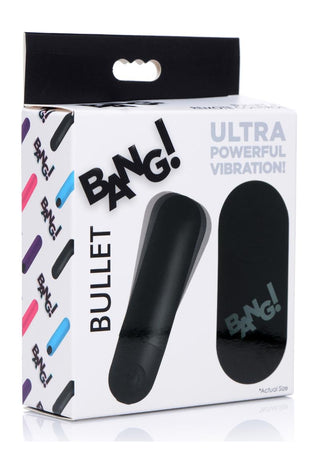 Bang! Vibrating Bullet with Remote Control - Pink