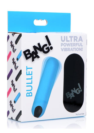 Bang! Vibrating Bullet with Remote Control - Pink