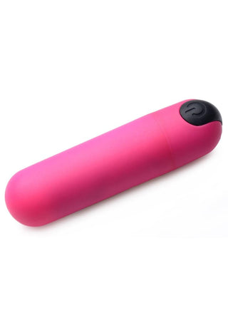 Bang! Vibrating Bullet with Remote Control - Blue