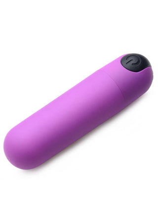 Bang! Vibrating Bullet with Remote Control - Blue