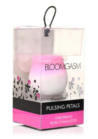 Bloomgasm - Pulsing Petals Throbbing Rose Stimulator - Pink