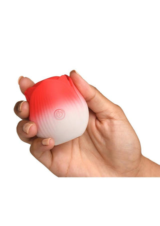 Bloomgasm - Pulsing Petals Throbbing Rose Stimulator - Pink
