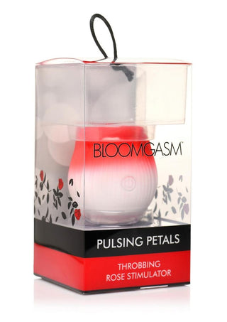 Bloomgasm - Pulsing Petals Throbbing Rose Stimulator - Pink