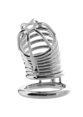 Blue Line Deluxe Chastity Cage - Black