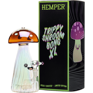 Bong - HEMPER - Trippy Shroom XL Bong 9.5" - Circus of Books