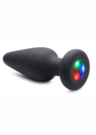 Booty Sparks Silicone Light-Up Anal Plug - Large