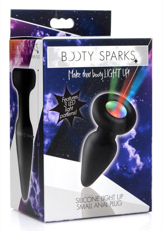 Booty Sparks Silicone Light-Up Anal Plug - Medium