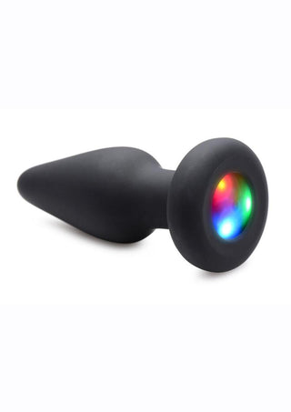 Booty Sparks Silicone Light-Up Anal Plug - Medium