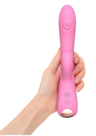 Bunny & Clyde - Rechargeable Silicone Rabbit Vibrator - Viva Mauve