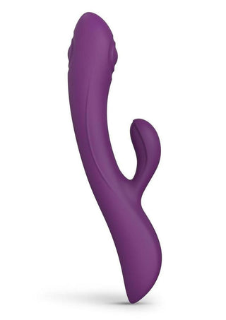 Bunny & Clyde - Rechargeable Silicone Rabbit Vibrator - Viva Mauve