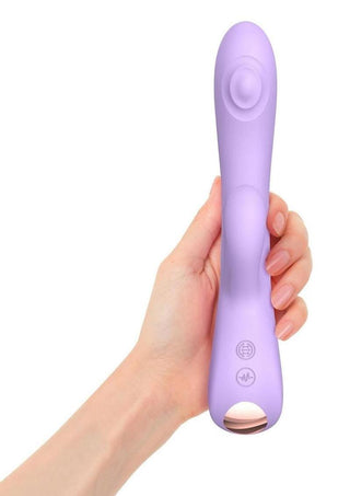 Bunny & Clyde - Rechargeable Silicone Rabbit Vibrator - Viva Mauve