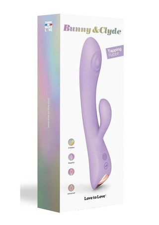 Bunny & Clyde - Rechargeable Silicone Rabbit Vibrator - Pink Passion
