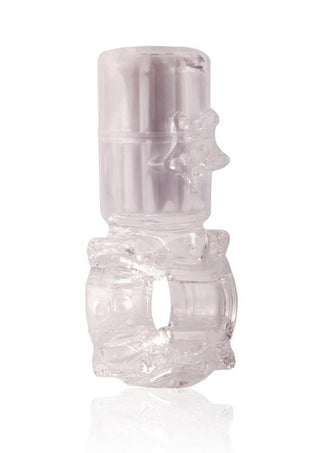 Screaming O Charged Big OMG Vibrating Ring USB Rechargeable Waterproof Clear