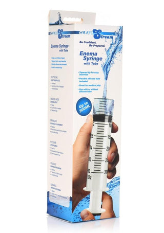 CleanStream Enema Syringe with Tube 550ml