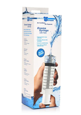 CleanStream Enema Syringe with Tube 550ml