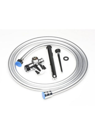 Cleanstream Shower Enema - Silver - Set