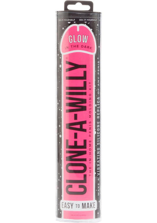 Clone-A-Willy Silicone Dildo Molding Kit with Vibrator - Hot Pink