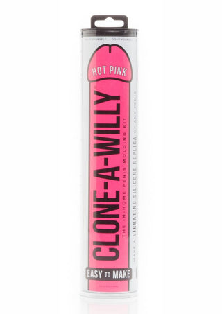 Clone-A-Willy Silicone Dildo Molding Kit with Vibrator - Glow In The Dark - Green