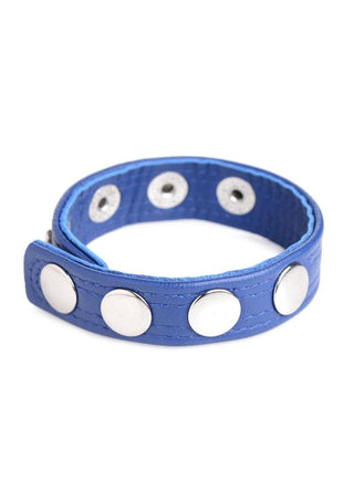 Strict Leather - Cock Gear Leather Speed Snap Cock Ring - Black