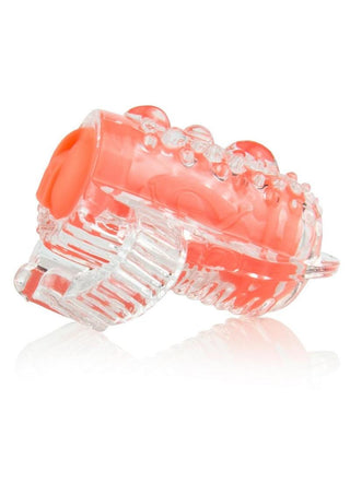 Screaming O - Color Pop Quickie Lingo Silicone Vibrating Tongue Ring Waterproof Pink