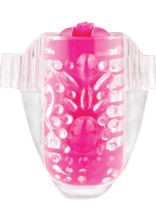 Screaming O - Color Pop Quickie Lingo Silicone Vibrating Tongue Ring Waterproof Pink