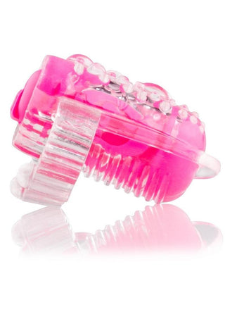 Screaming O - Color Pop Quickie Lingo Silicone Vibrating Tongue Ring Waterproof Pink