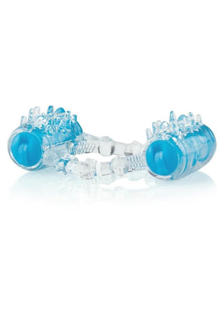 Screaming O - Color Pop Quickie Two O Silicone Dual Vibrating Cockring - Green
