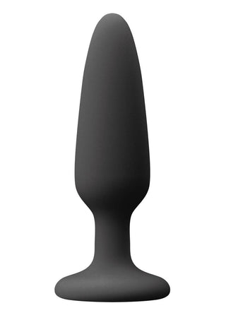 Colours - Pleasure Plug - Silicone Anal Plug - Medium - Black