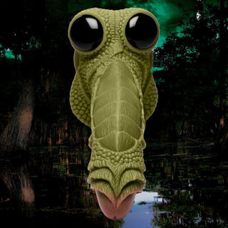 Creature Cocks Swamp Monster Green Scaly Silicone Dildo - Circus of Books